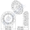 Pololu Wheel 42x19mm Pair