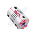 Flex Shaft Acoplamiento 4x4 mm.