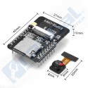 Modulo ESP32-CAM con WI-FI y Bluetooth