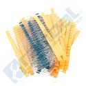 Pack 600 Resistencias 1/4W