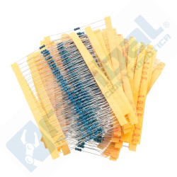 Pack 600 Resistencias 1/4W