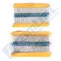 Pack 600 Resistencias 1/4W