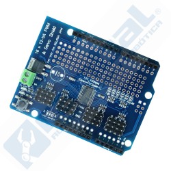 Shield Arduino para 16 Servomotores