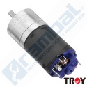 Motor Reductor marca Troy modelo Luxor 25GA37 12V 52rpm