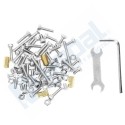Kit Brazo Robótico Madera 4 DOF (MG90S) (4 DOF Wooden Robotic Arm Kit)