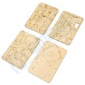 Kit Brazo Robótico Madera 4 DOF (MG90S) (4 DOF Wooden Robotic Arm Kit)
