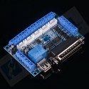 Placa de interfaz CNC, 5 ejes, MACH3