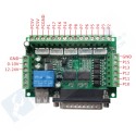Placa de interfaz CNC, 5 ejes, MACH3