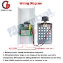 Dimmer Regulador 220VAC 10000W