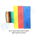 Tubos termorretractiles 328 piezas