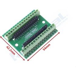 Adaptador de terminal para Arduino Nano