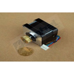 Motor Paso A Paso Nema 17 22mm + Polea Gt2