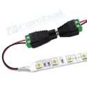Adaptador DC Macho-Hembra 5,5x2,1mm con tornillos