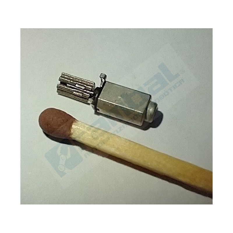 Micro motor de vibracion, 4.0 mm x 5.5 mm, DC 1.5V-3V