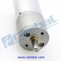 Motor DC 108RPM, Engranaje Alto Torque 3-18 Vdc