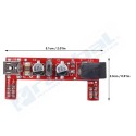 Modulo para protoboard 2 vías 5V / 3.3V ARDUINO
