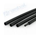 Tubo Termoretráctil 2:1 5mmx10m negro