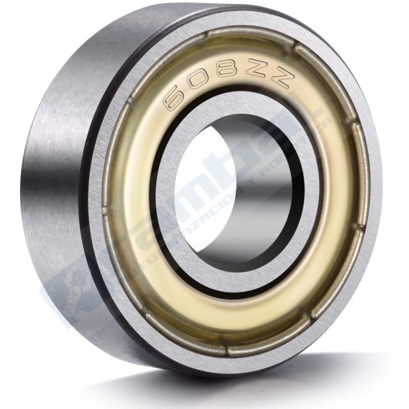 608ZZ, Rodamiento de bolas (8 x 22 x 7mm)