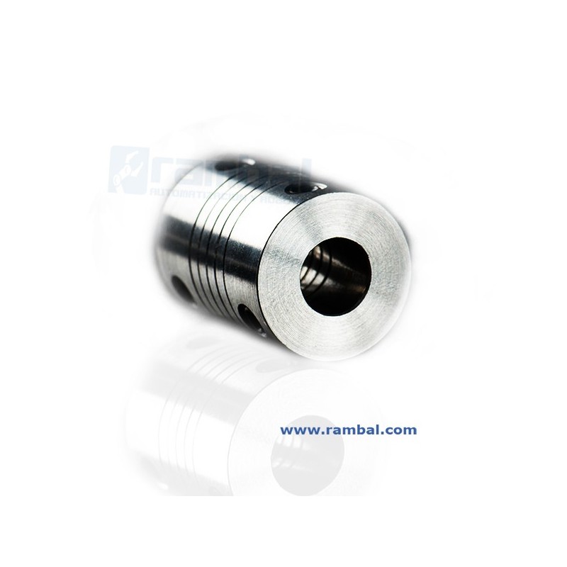 Flex Shaft Coupler Acoplamiento 5x8 mm.