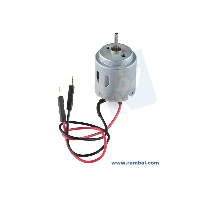 Motor de corriente continua ( Con cables )