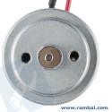 Motor de corriente continua (Con cables)