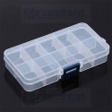 Caja Organizadora Plástica – Plastic Box 10 Grid 130x65x23mm