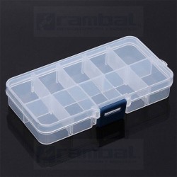 Caja Organizadora Plástica – Plastic Box 10 Grid 130x65x23mm