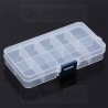 Caja Organizadora Plástica – Plastic Box 10 Grid 130x65x23mm