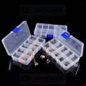 Caja Organizadora Plástica – Plastic Box 10 Grid 130x65x23mm