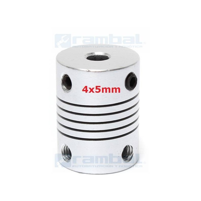 Flex Shaft Coupler Acoplamiento 4x5mm