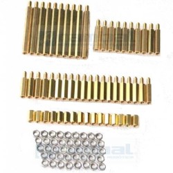 Set Espaciadores Hexagonales Pilar M3.