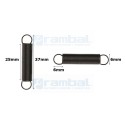 Resorte acero 37x6mm