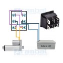 Interruptor Inversor de Giro motor 6 pines.