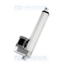 Actuador lineal motor paso a paso 8"