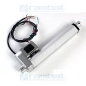 Actuador lineal motor paso a paso 8"