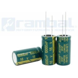 Condensador electrolítico 10.000uF 16V