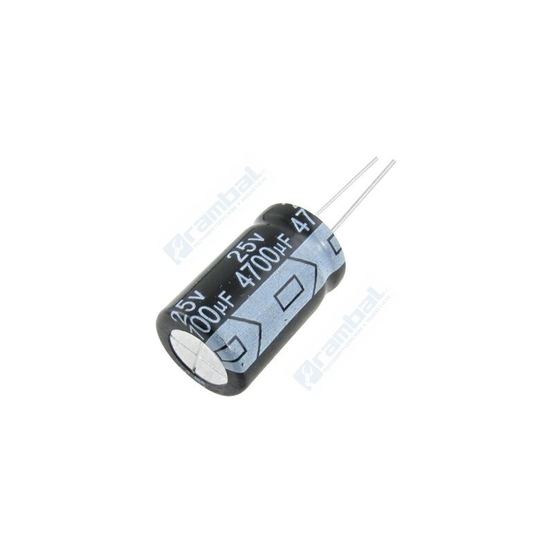 Condensador electrolítico 4.700uF 25V