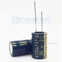 Condensador electrolítico 4.700uF 25V
