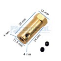 Acoplamiento hexagonal 30x4mm