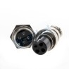 Enchufe 4-Pin 16mm GX16-4 Metal Macho y Hembra.