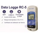 RC-5 Datalogger de Temperatura