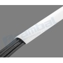 Tubo Aislante Termoretráctil de PVC 43mm x 1mt.