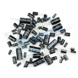 Kit 120 Condensadores Electrolíticos.
