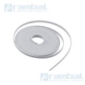 Correa dentada de Distribucion Abierta GT2 de 10 mm, 5 mtrs.