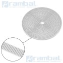 Correa dentada de Distribucion Abierta GT2 de 10 mm, 5 mtrs.