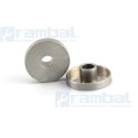 Tapa redonda de protección con agujero 18 mm, 5 mm de apertura, multifunción