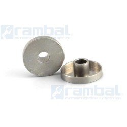 Tapa redonda de protección con agujero 18 mm, 5 mm de apertura, multifunción