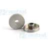 Tapa redonda de protección con agujero 18 mm, 5 mm de apertura, multifunción