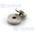 Tapa redonda de protección con agujero 18 mm, 5 mm de apertura, multifunción