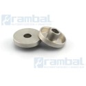 Tapa redonda de protección con agujero 18 mm, 5 mm de apertura, multifunción